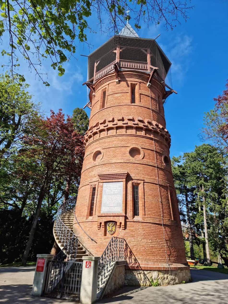 Aussichtsturm Paulinenwarte im Türkenschanzpark
