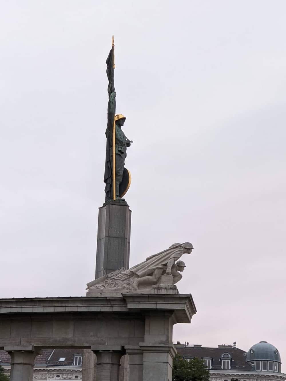 Monument in honor of the soldiers of the Soviet Army