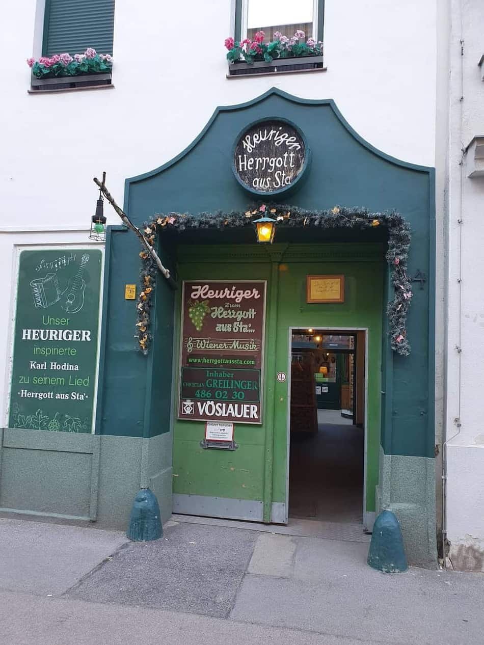 Heuriger Herrgott aus Sta
